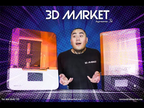 SLA VS DLP VS LCD | diferencia entre Impresoras 3D de resina | impresoras 3D MExico |3d market | LFS