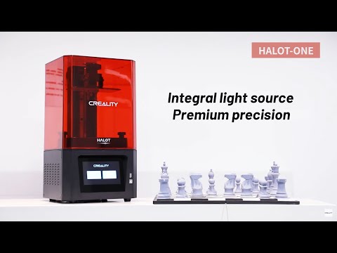 Application | How to Print a Complete Chess Set By Resin Printer HALOT-ONE?