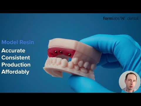 3D Printed Dental Models with Model Resin