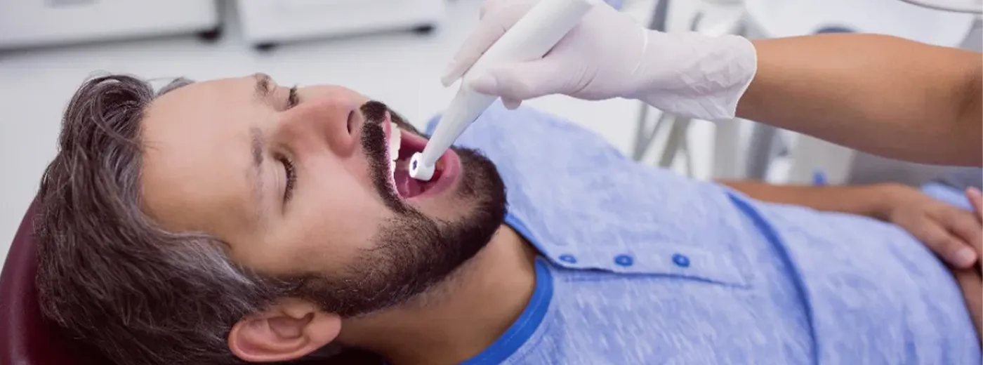 cómo funciona un escáner intraoral